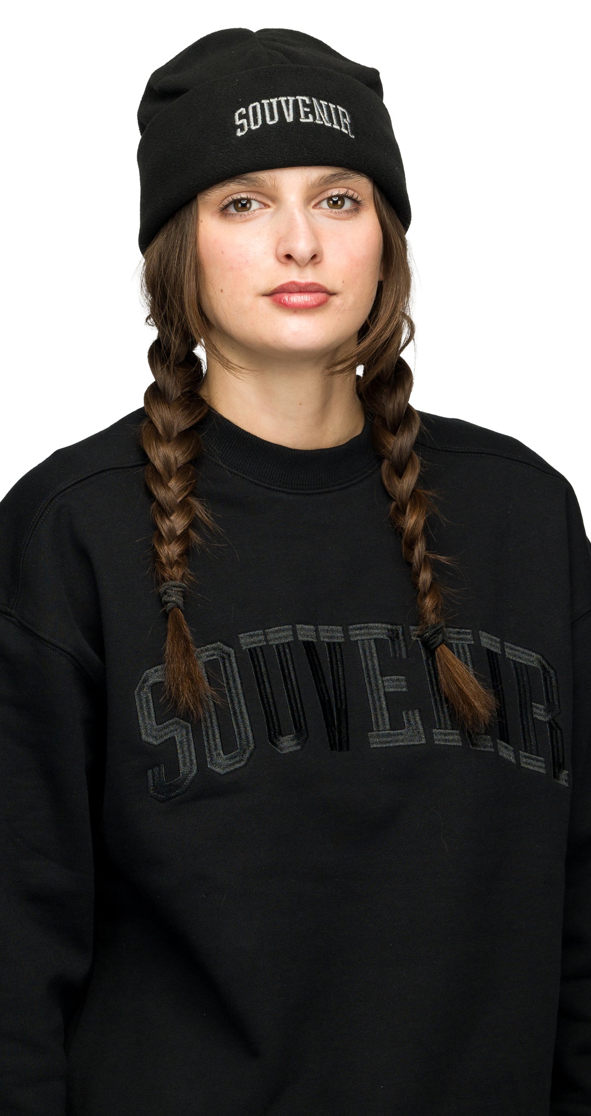 Souvenir Fleece Beanie - Black