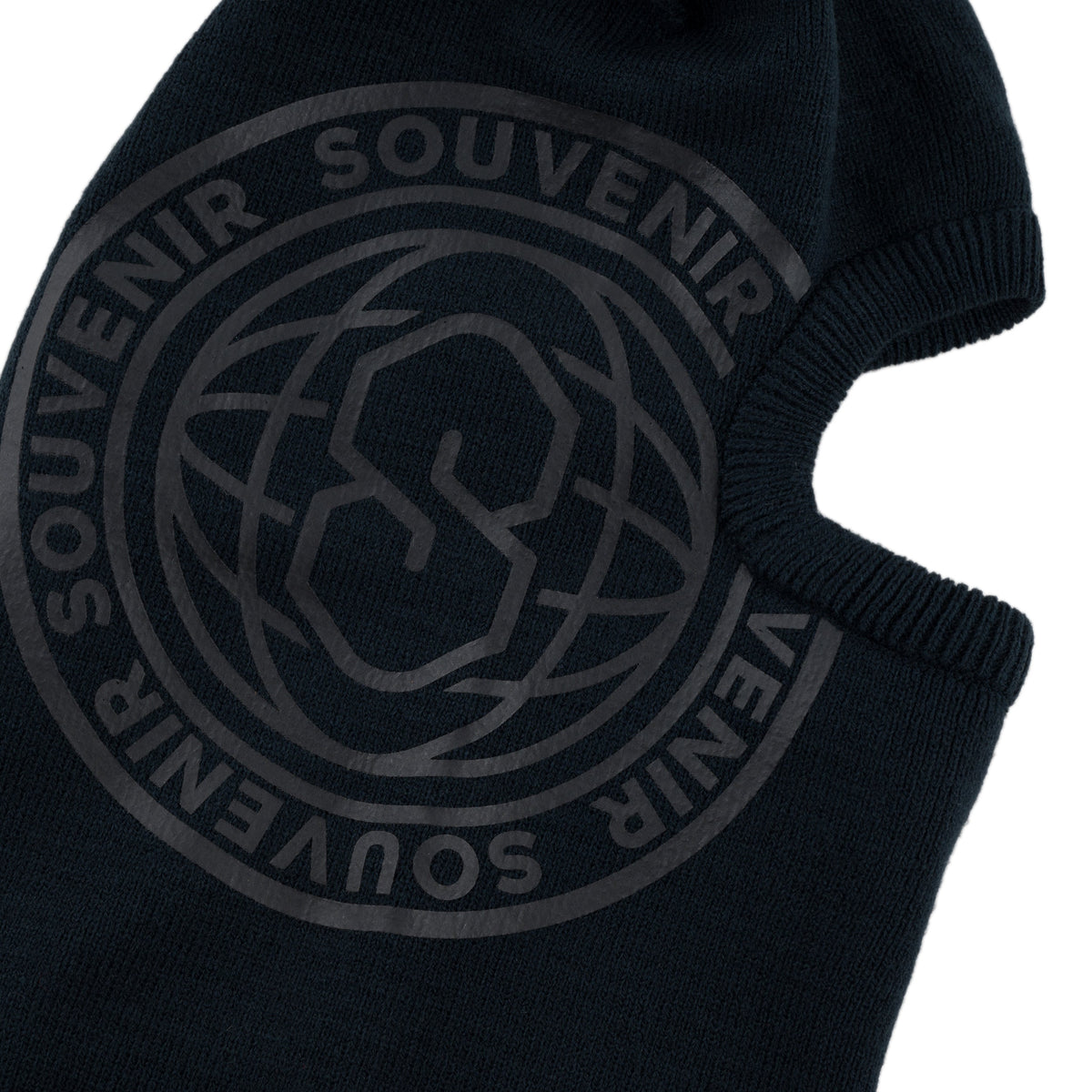 Souvenir Printed Burglar Mask - Black