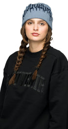 Souvenir Dirty Cuff Beanie - Blue Fog