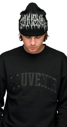 Souvenir Dirty Cuff Beanie - Black